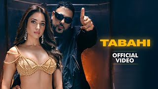 Badshah  Tabahi Official Video  Tamannaah  Retropanda Part 1 [upl. by Joo]