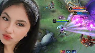 SANZA SOLEMAN  MOBILE LEGENDS GAMEPLAY Gusion 3 [upl. by Euqnom509]