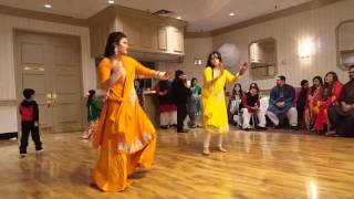 Amar amp Zehra Mehendi Dance [upl. by Airdnola608]