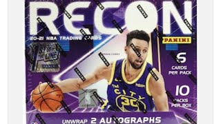 202021 Recon Basketball 🏀 FOTL Numbered autos even a GOLD 10 [upl. by Sanbo]