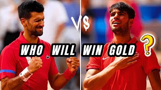 Olympic Tennis Men’s Final Preview  Djokovic vs Alcaraz tennis [upl. by Sheng]