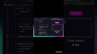 fetch data JavaScript API 👨🏻‍💻 shorts [upl. by Alin586]