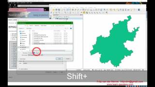 5 Changing Datums in QGIS [upl. by Bundy]