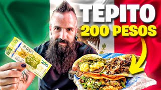 TEPITO 24h COMIENDO EN EL BARRIO MÁS HUMILDE DE CDMX CON 200 PESOS 10€ ¿Cuánto puedo comer [upl. by Booker]