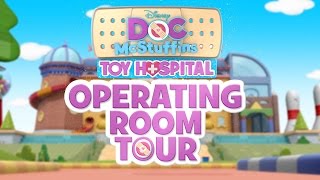 Operating Room  Toy Hospital Tour  Doc McStuffins  Disney Junior [upl. by Eiramesor]