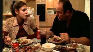 The Sopranos  Italian Dinner Discussion [upl. by Punke]