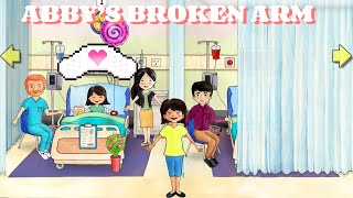 Abby Breaks Her Arm My PlayHome Plus [upl. by Holladay814]