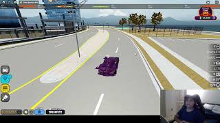 Roblox Driving empire face cam on pc [upl. by Airamana]