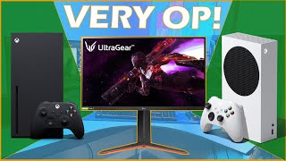 LG GP850 1440P Gaming on the Xbox Series X  S [upl. by Annawek]