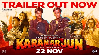 Karan Arjun Official Trailer Salman Khan  Shahrukh Khan  Kajol  Rakesh Roshan  Hrithik Roshan [upl. by Bertelli]