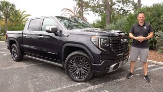 Is the NEW 2022 GMC Sierra Denali Ultimate the KING of luxury trucks [upl. by Gnem]