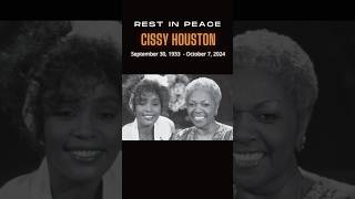 Whitney Houston’s mom Cissy Houston passes away at 91 shorts whitneyhouston cissyhouston [upl. by Tan]