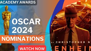 96th Academy Awards 2024 Nominations  Oscar Awards 2024 Nominee Full List [upl. by Yurik]