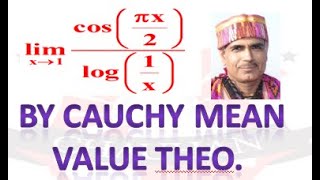 Limit by Cauchy Mean Value Theorem [upl. by Hannaj211]