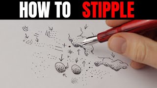 Drawing Tutorial  How To Stipple [upl. by Wickner892]