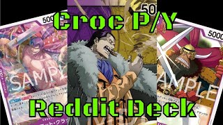 OnePiece Decktest OP08 Crocodile PY Reddit [upl. by Einneg729]