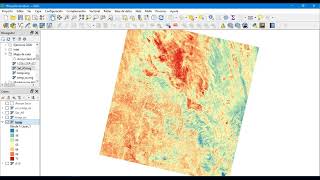 Cálculo de temperatura superficial LST con Landsat 8 en QGIS 3 24🌎🛰️ [upl. by Helms61]