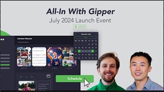 Gippers AllIn Event Replay July 2024  Announcing Content Planner amp More Exciting Updates [upl. by Rimhsak]