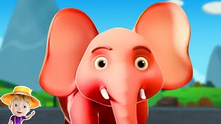 Ek Mota Hathi एक मोटा हाथी Hindi Cartoon Videos and Nursery Rhymes for Kids [upl. by Mariam]