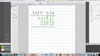 Schriftliche Multiplikation Dezimalzahlen Bsp 2 [upl. by Ititrefen]