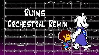 Ruins  Orchestral Remix  Undertale [upl. by Arlen]