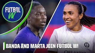 Barbra Banda amp Marta preview NWSL CHAMPIONSHIP match vs Washington Spirit  ESPN FC [upl. by Hyams681]