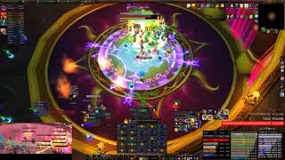 The Eredar Twins  Warlock Tank PoV Alliance FIRST KILL Karazhan TBC server [upl. by Shabbir]