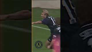 Jurgen Klinsmann’s first Tottenham goal diver klinsmann tottenham goalcelebration torjubel [upl. by Olyhs]