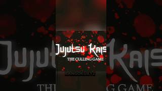 jujutsu kaisen the culling game viralshort short fypシ゚viral [upl. by Huesman167]