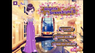 Nights Dress Style 5 Games For Girls GirlsPrincess [upl. by Lust]