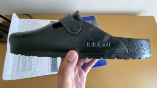 Birkenstock Boston Eva Unboxing amp Onfeet [upl. by Yblocaj]