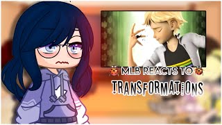 MLB reacts to TRANSFORMATIONS  MLB AU [upl. by Valoniah]