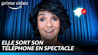 Quand tu es accro au téléphone  Florence Foresti I Prime Video [upl. by Oelc]