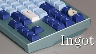 Ingot TKL is STUNNING  Cherry MX Nixies [upl. by Arrahs]