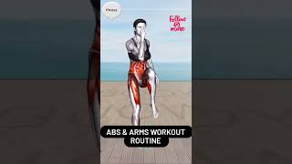 Flat Abs amp strong arms youtubevideosyoutubeshortsabsworkoutarmsworkoutstrongfitness [upl. by Larson]