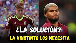 PEÑARANDA Y JOSEF SON LA SOLUCIÓN PARA LOS PROBLEMAS DE LA VINOTINTO futbol fvf [upl. by Saloma660]