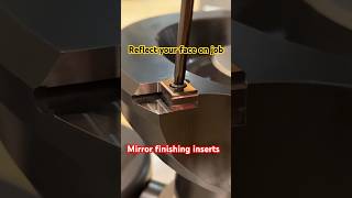 Reflect your face after machining viral viralshorts viralvideo cncmachine inserts finishing [upl. by Nerraj306]