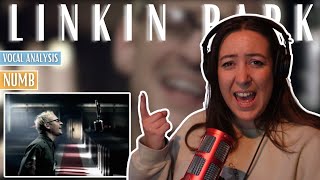 First Time Watching LINKIN PARK Numb  Vocal Coach Reaction amp Analysis  Jennifer Glatzhofer [upl. by Lashonde]