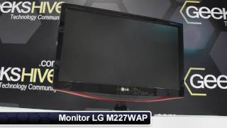 Monitor TV LG de 215quot M227WAPPMM  review by wwwgeekshivecom español [upl. by Adnorat]