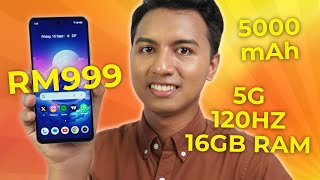 Telefon RM999 Dapat 5G Skrin 120Hz Bateri 5000mAh [upl. by Bevon]