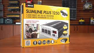 Wagan Tech Slimline Plus 1250 Power Inverter [upl. by Swayne]