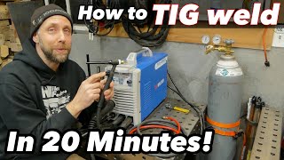 Learning how to TIG weld made easy [upl. by Silenay888]