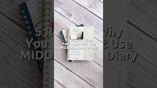 5 reasons why you should use Midori Stand Diary 📔 Stickerrific [upl. by Frangos]