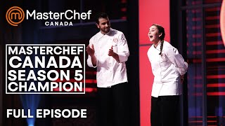 Three Courses One Crown in MasterChef Canada  S05 E12  Full Episode  MasterChef World [upl. by Ardekal559]