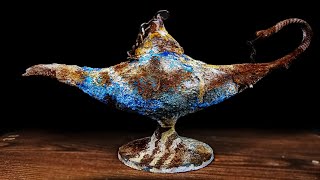 Magically Beautiful Aladdins lamp 1900s  Restoration ASMR [upl. by Harraf]