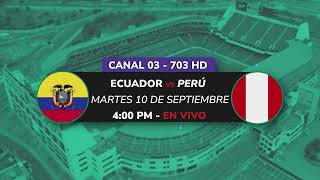 PERÚ vs ECUADOR EN VIVO desde Quito por las Clasificatorias 2026  FECHA 8  LaCasaDeLaSelección [upl. by Atteiluj]