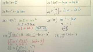 51a Natural Logarithmic Differentiation  Calculus [upl. by Tabbie]