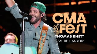 Thomas Rhett – “Beautiful As You”  CMA Fest 2024 [upl. by Nilyam121]