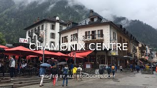 Chamonix Village Center in Summer France  allthegoodiescom [upl. by Jegar]