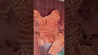 chhote bacche ke stylish kapde baby TOP designreels cuting video viral babydress reels [upl. by Radborne]